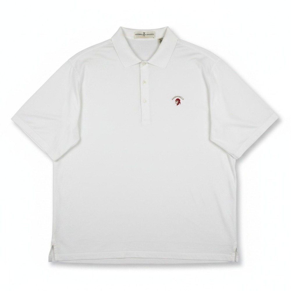 Fairway & Greene Polo Shirt Men XXL White Gasparilla Inn & Club Golf Boca Grande